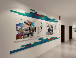 韩城企业文化墙用什么材料好？