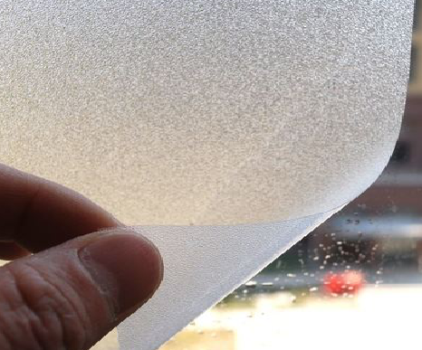 韩城玻璃门外面粘广告用什么材料好？